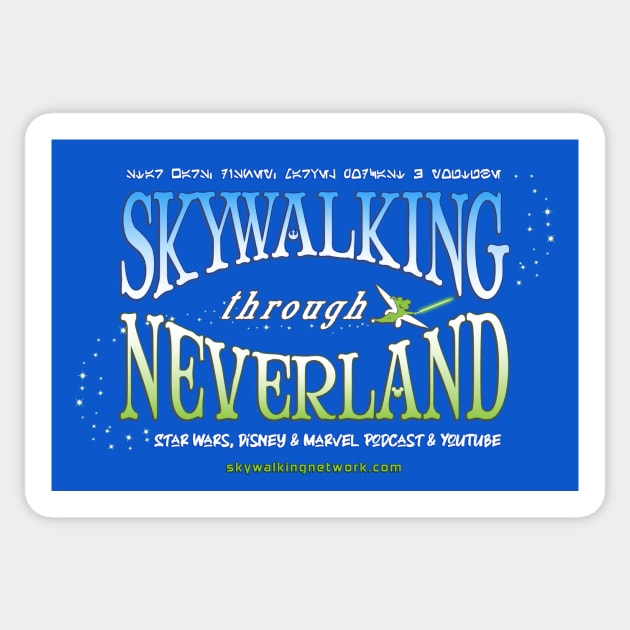 Skywalking Through Neverland Logo Tee Sticker by Skywalking Through Neverland